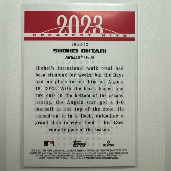 Topps 2023 Shohei Ohtani three card lot - Picture 6 of 6